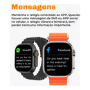 Smartwatch S100 Ultra -  7 Pulseiras de Brinde